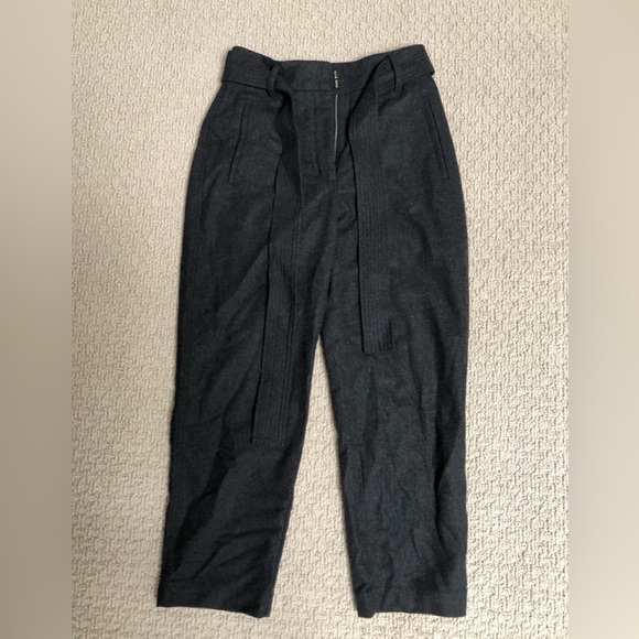 Wilfred tie front wool blend pant size 4 - Picture 3 of 10